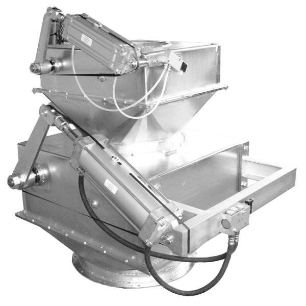 Doppelklappenschleuse