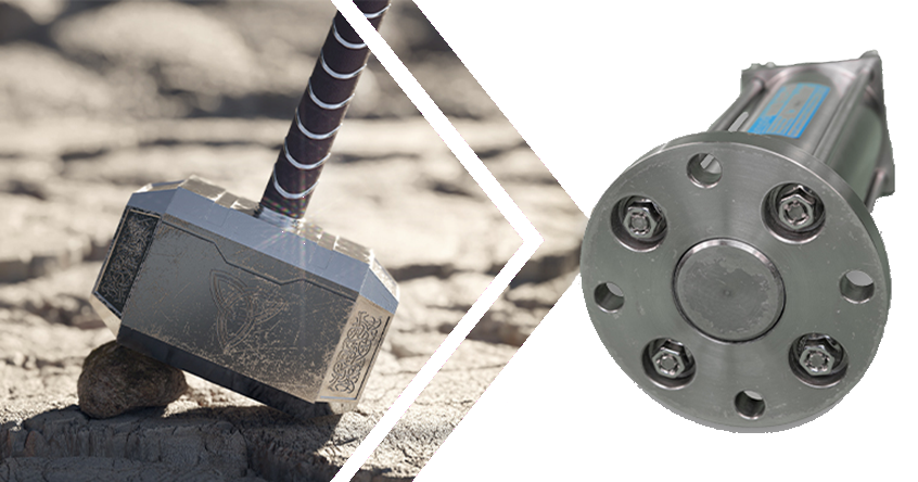 Thors Hammer unter den pneumatischen Klopfern: besonders leistungsstark, effizient und vergleichsweise leicht